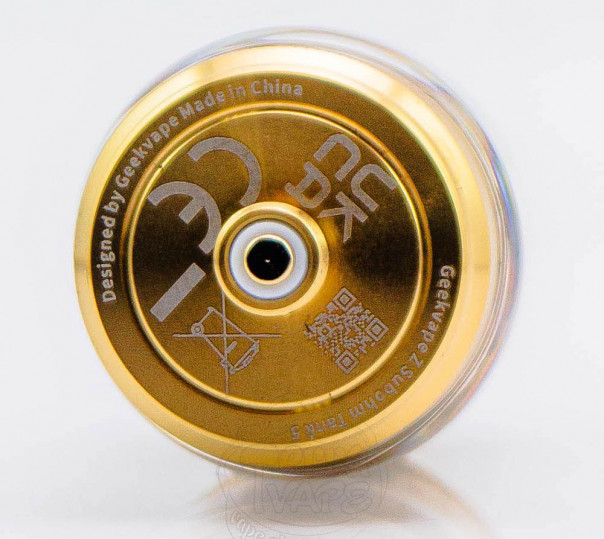 Geekvape Z Subohm Tank 5 5.5ml Glossy Gold Бак на испарителях Geekvape Z Subohm Tank 5 5.5ml Glossy Gold Бак на испарителях