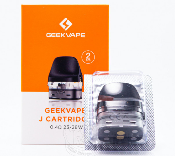 Картридж Geekvape J Pod Cartridge 5ml для багаторазових POD систем Digi Max/Max R/Pro/Pro R Картридж Geekvape J Pod Cartridge 5ml для багаторазових POD систем Digi Max/Max R/Pro/Pro R