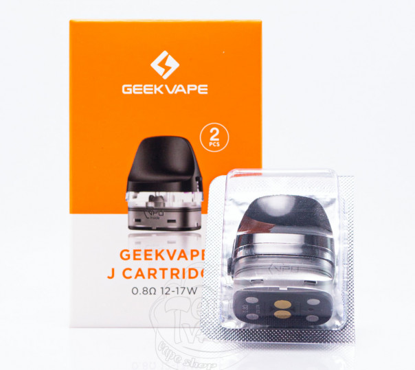 Картридж Geekvape J Pod Cartridge 5ml для багаторазових POD систем Digi Max/Max R/Pro/Pro R Картридж Geekvape J Pod Cartridge 5ml для багаторазових POD систем Digi Max/Max R/Pro/Pro R