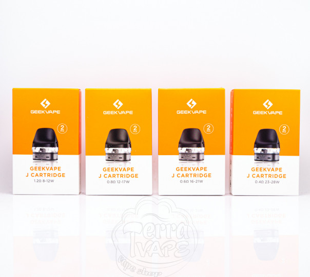 Картридж Geekvape J Pod Cartridge 5ml для багаторазових POD систем Digi Max/Max R/Pro/Pro R