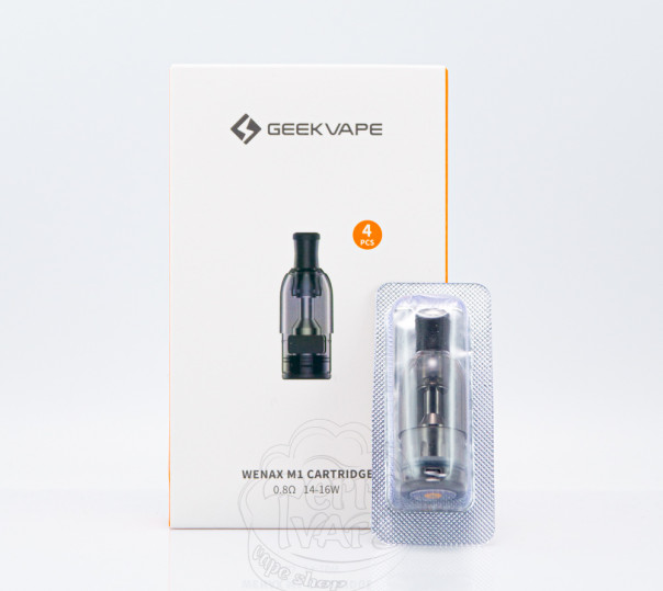 Картридж Geekvape Wenax M1 Cartridge 0.8 Ом для багаторазової POD системи Wenax M1 Pod Kit
