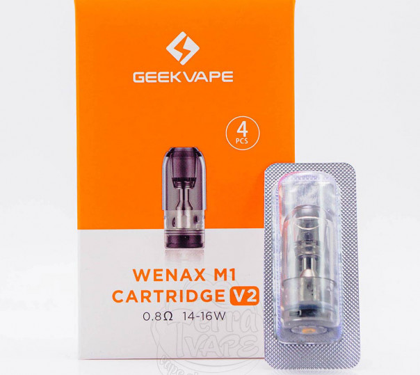 Картридж Geekvape Wenax M1 Cartridge v2 2ml для многоразовой POD системы Wenax M1 Pod Kit