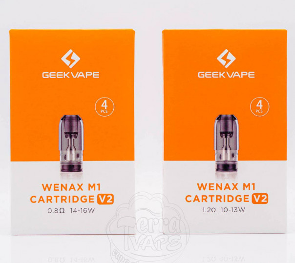 Картридж Geekvape Wenax M1 Cartridge v2 2ml для многоразовой POD системы Wenax M1 Pod Kit