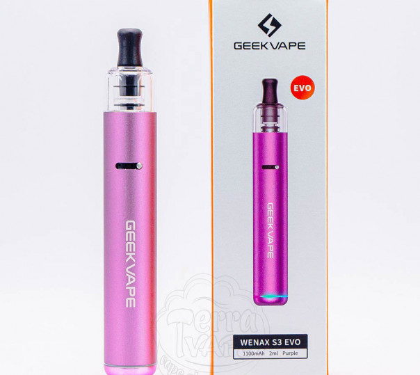 Geekvape Wenax S3 Evo Pod System Kit 1100mAh Champagne Многоразовая POD система Geekvape Wenax S3 Evo Pod System Kit 1100mAh Champagne Многоразовая POD система
