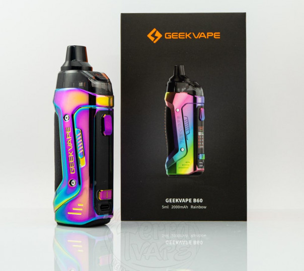 GeekVape B60 (Aegis Boost 2) Pod Kit Rainbow Многоразовая POD система