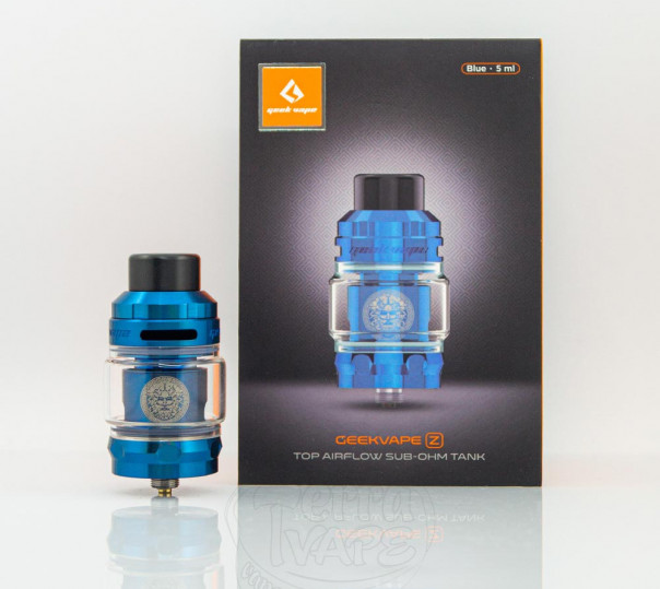GeekVape Zeus Z Sub Ohm Tank Atomizer Blue Бак на испарителях