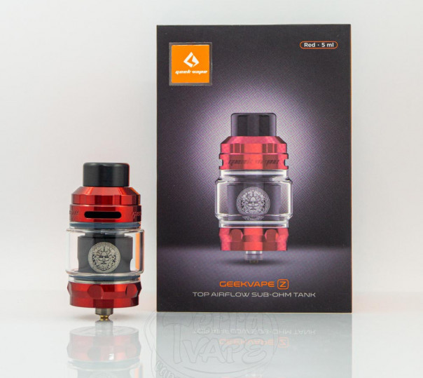 GeekVape Zeus Z Sub Ohm Tank Atomizer Red Бак на испарителях