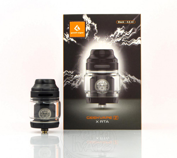 GeekVape Zeus X (ZX) RTA Black Обслуговуваний бак
