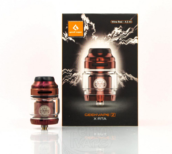 GeekVape Zeus X (ZX) RTA Wine Red Обслуговуваний бак