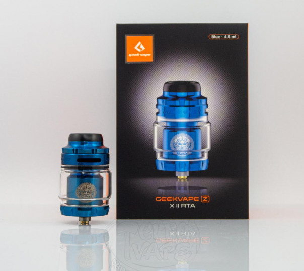 GeekVape ZX II (Zeus X Mesh) RTA Tank Atomizer Blue Обслуговуваний бак