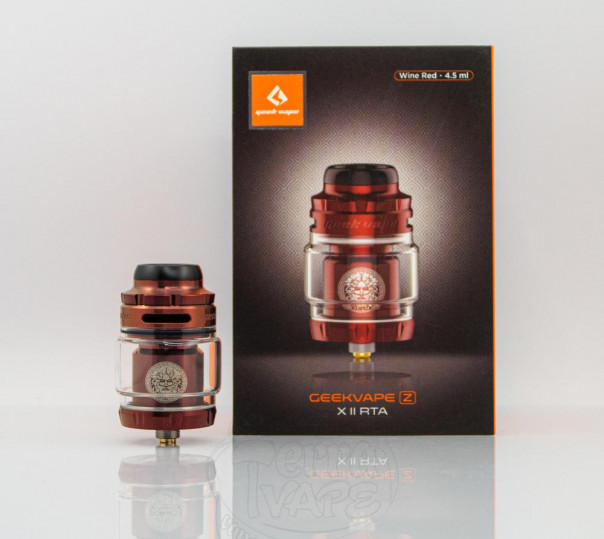 GeekVape ZX II (Zeus X Mesh) RTA Tank Atomizer Wine Red Обслуговуваний бак