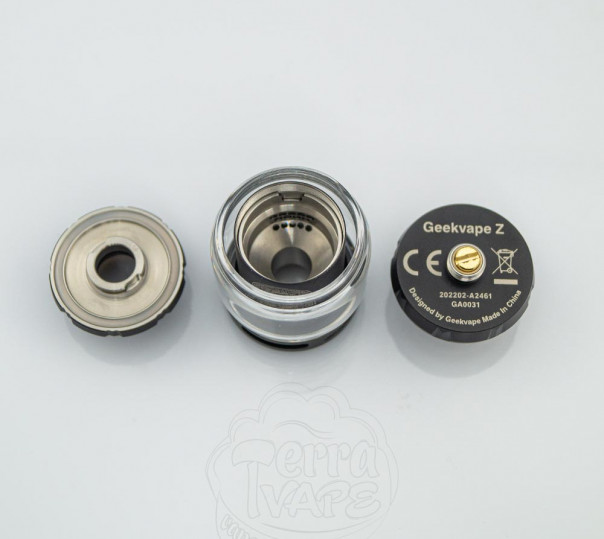 GeekVape ZX II (Zeus X Mesh) RTA Tank Atomizer Black Обслуговуваний бак