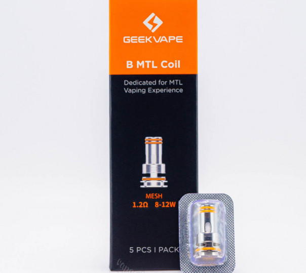 Испаритель GeekVape B Coil 1.2Ом MTL для POD систем B60, Aegis Hero, H45, Aegis Boost, 3 и др.