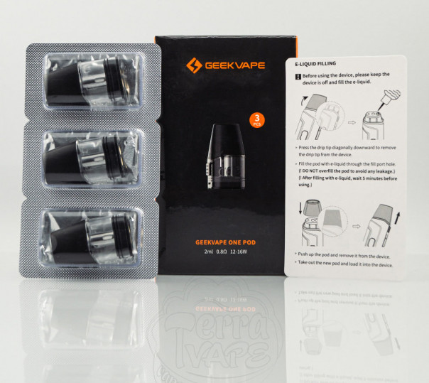 Картридж для багаторазової POD системи GeekVape 1FC / One Pod System Kit 2ml