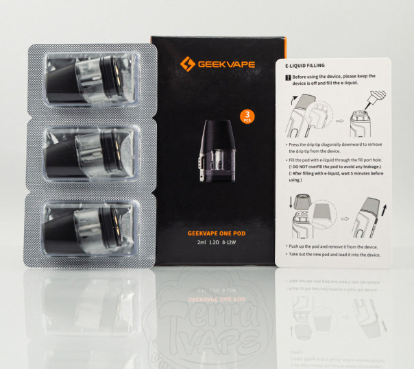 Картридж для багаторазової POD системи GeekVape 1FC / One Pod System Kit 2ml