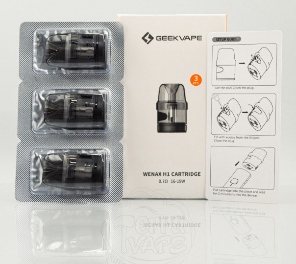Картридж для багаторазової POD системи GeekVape Wenax H1 Pod 2.5ml