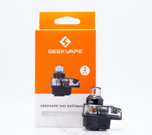 Картридж GeekVape H45 Refillable Pod Cartridge для багаторазової POD системи H45, Classic (Aegis Hero 2, 3) 5ml 0.4Ом