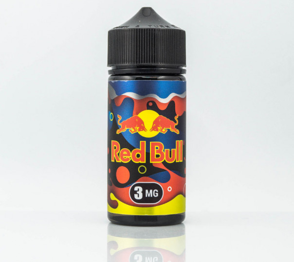 Рідина Flamingo Organic RedBull 100ml 3mg на органічному нікотині зі смаком енергетика