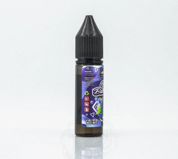 Рідина Marvellous Brew Salt Grape Bubblegum 15ml 35mg на сольовому нікотині зі смаком виноградної жуйки
