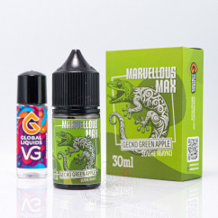 Marvellous MAX Salt Gecko Green Apple 30ml 65mg