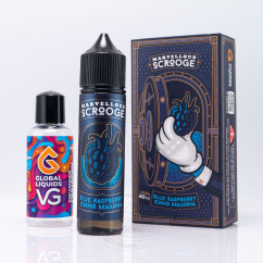 Marvellous Scrooge Organic Blue Raspberry 60ml 3mg