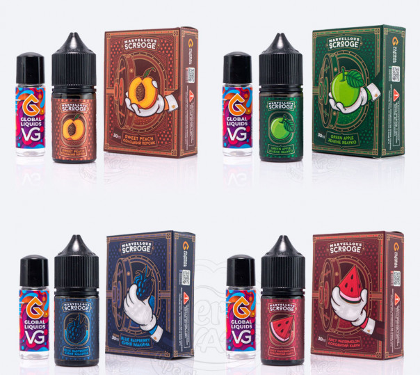 Рідина Marvellous Scrooge Salt 30ml (набір компонентів)