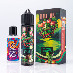 Marvellous Summer Vibes Organic Apple Mojito 60ml 3mg