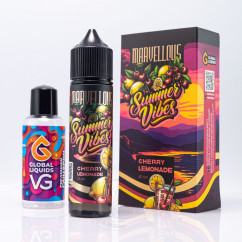 Marvellous Summer Vibes Organic Cherry Lemonade 60ml 3mg