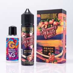Marvellous Summer Vibes Organic Peach Ice Tea 60ml 3mg