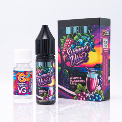 Marvellous Summer Vibes Salt Grape Blueberry Juice 15ml 50mg