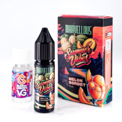 Marvellous Summer Vibes Salt Melon Sorbet 15ml 50mg