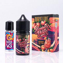 Marvellous Summer Vibes Salt Peach Ice Tea 30ml 50mg 