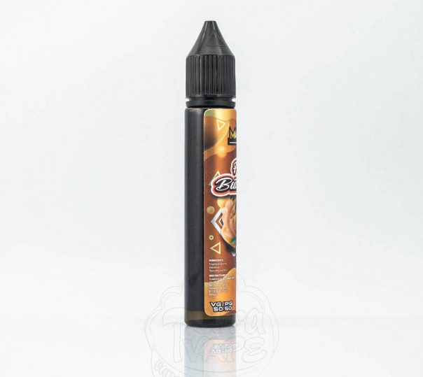 Рідина Marvellous Brew Salt Peach Bubblegum 30ml 35mg на сольовому нікотині зі смаком персикової жуйки