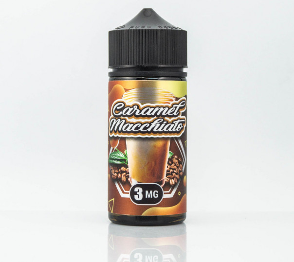 Рідина Marvellous Brew Caramel Macchiato 100ml 0mg без нікотину зі смаком кави