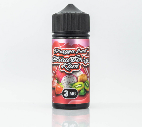 Рідина Marvellous Brew Dragonfruit Strawberry Kiwi 100ml 0mg без нікотину зі смаком полуниці, ківі та драгонфрукта