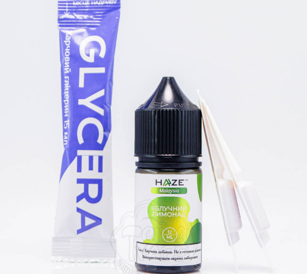 Рідина Haze Lab Malaysia Salt Яблучний лимонад 30ml 50mg (набір компонентів)