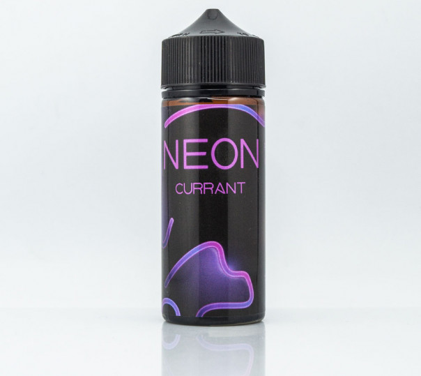 Рідина Neon Organic Currant 120ml 1.5mg на органічному нікотині зі смаком смородини
