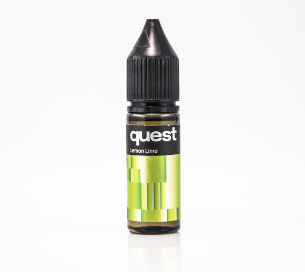 Рідина Quest Salt Lemon Lime 15ml 30mg на сольовому нікотині зі смаком лимону та лайму