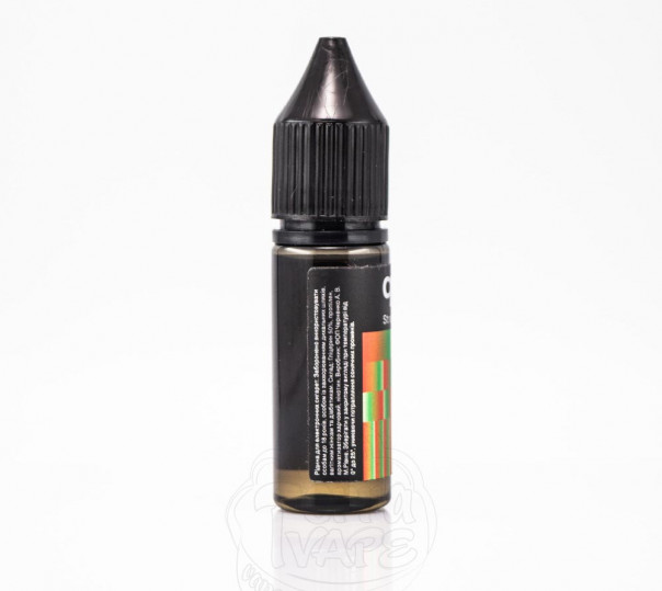 Жидкость Quest Salt Strawberry Cucumber 15ml 50mg на солевом никотине со вкусом клубники с огурцом