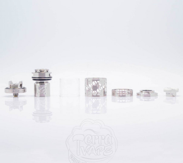 Hellvape Dead Rabbit 4 RTA Pro Tank Atomizer Обслуговуваний бак Hellvape Dead Rabbit 4 RTA Pro Tank Atomizer Обслуговуваний бак