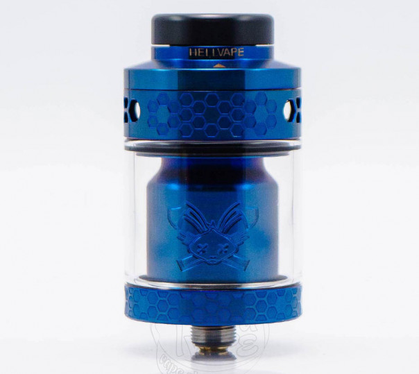 Hellvape Dead Rabbit 4 RTA Tank Atomizer Blue Обслуговуваний бак