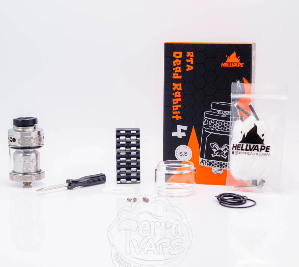 Hellvape Dead Rabbit 4 RTA Tank Atomizer Обслуговуваний бак
