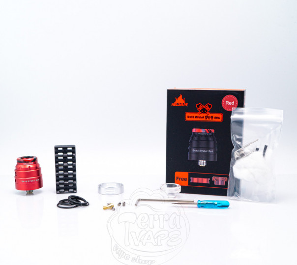 Hellvape Dead Rabbit Pro RDA Gunmetal Дріпка Hellvape Dead Rabbit Pro RDA Gunmetal Дріпка