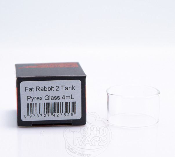 Стекло HellVape Fat Rabbit 2 Tank Replacement Glass Tube