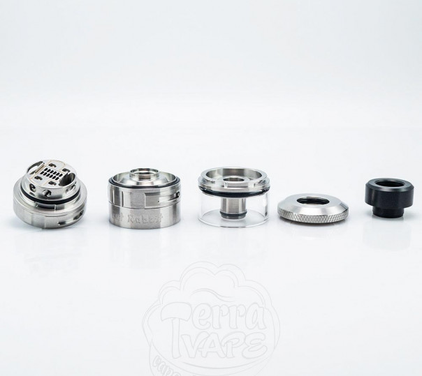 Hellvape Fat Rabbit RTA SS Обслуговуваний бак