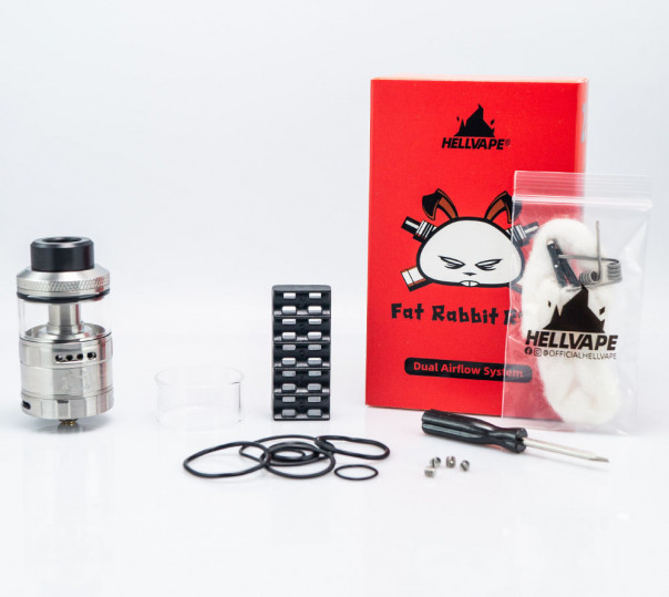Hellvape Fat Rabbit RTA SS Обслуговуваний бак
