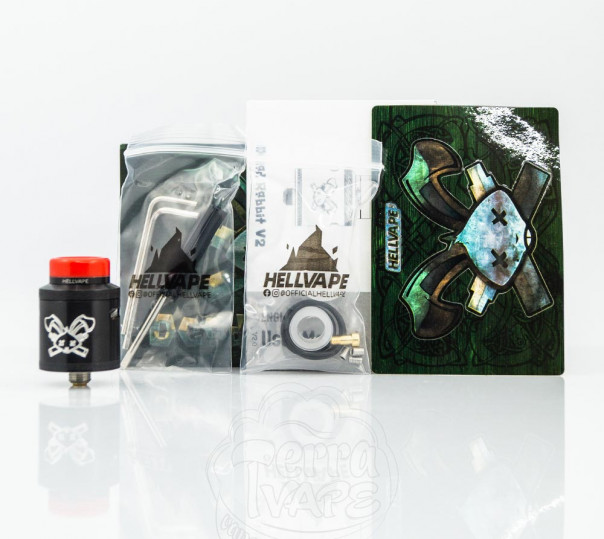 HellVape Dead Rabbit V2 RDA Дрипка HellVape Dead Rabbit V2 RDA Дрипка