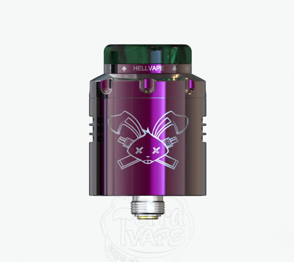 HellVape Dead Rabbit V3 RDA Shiny Purple Дріпка
