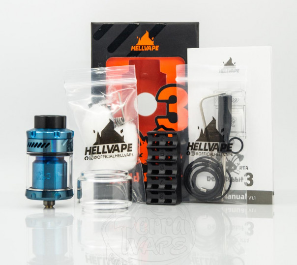 HellVape Dead Rabbit v3 RTA Бак, що обслуговується