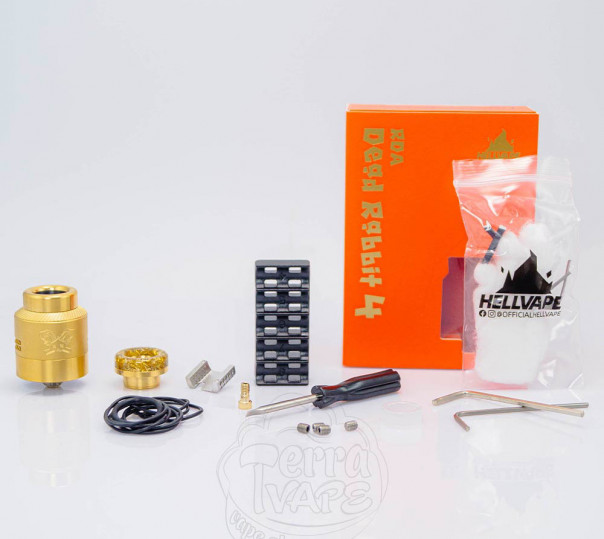 Hellvape Dead Rabbit 4 RDA Blue Дрипка